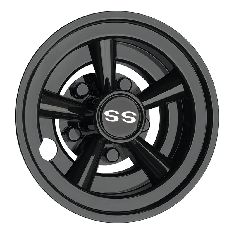 

1Pcs 8Inch Golf Cart Wheel Cover Cap 5 Spoke Design Hub Cap for Golf Cart Club Ca