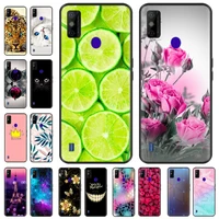 for zte blade a51 case cute patterned for zte blade a51 phone case soft black silicone bumper zte blade a51 back cover shell bag