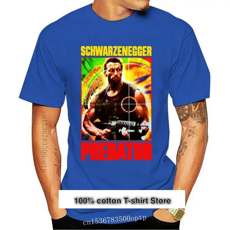 

Camiseta Predator de la película Terminator Arnold Schwarzenegger Retro 2021 de Us 011326, nueva