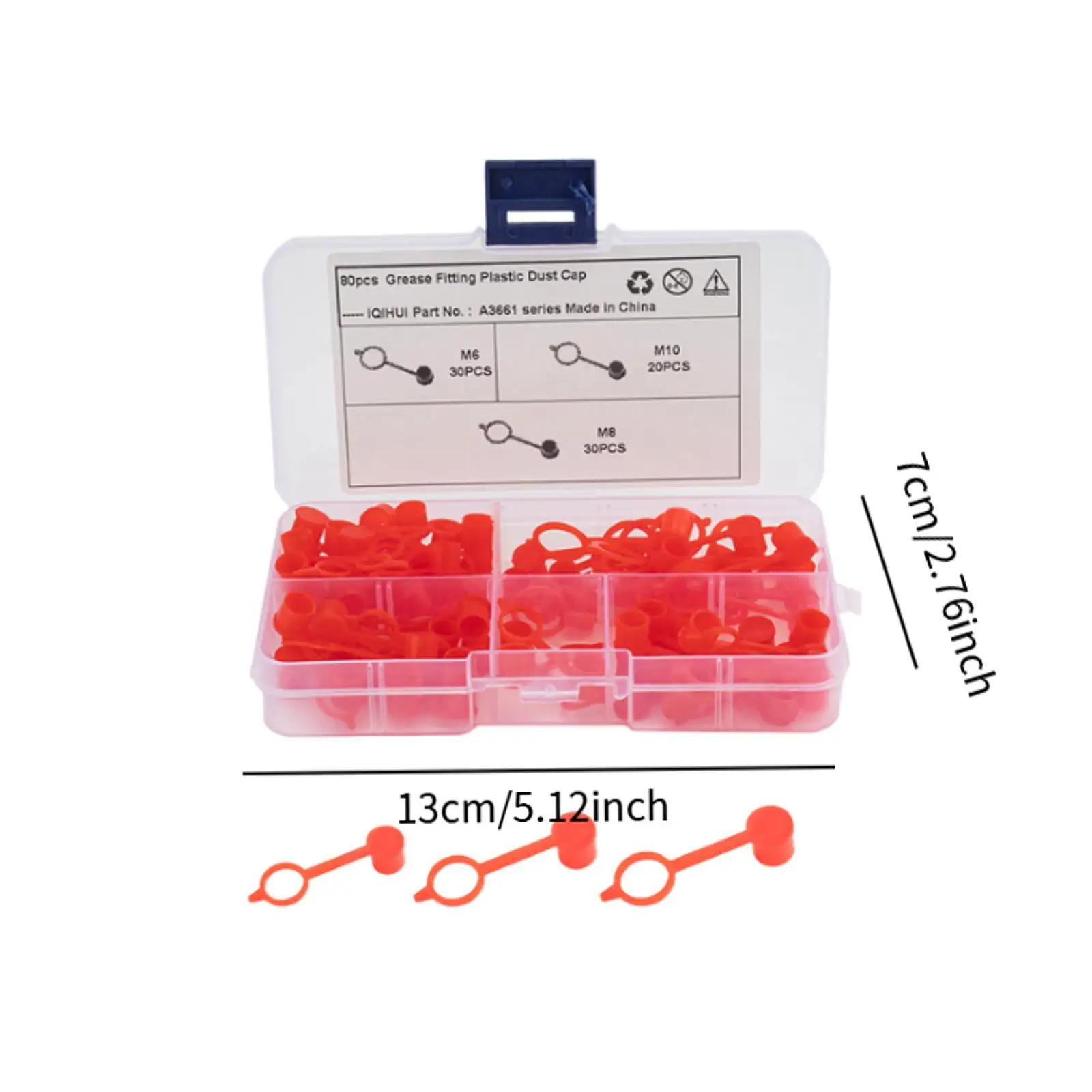 Стандартные колпачки для смазки детали портативные практичные