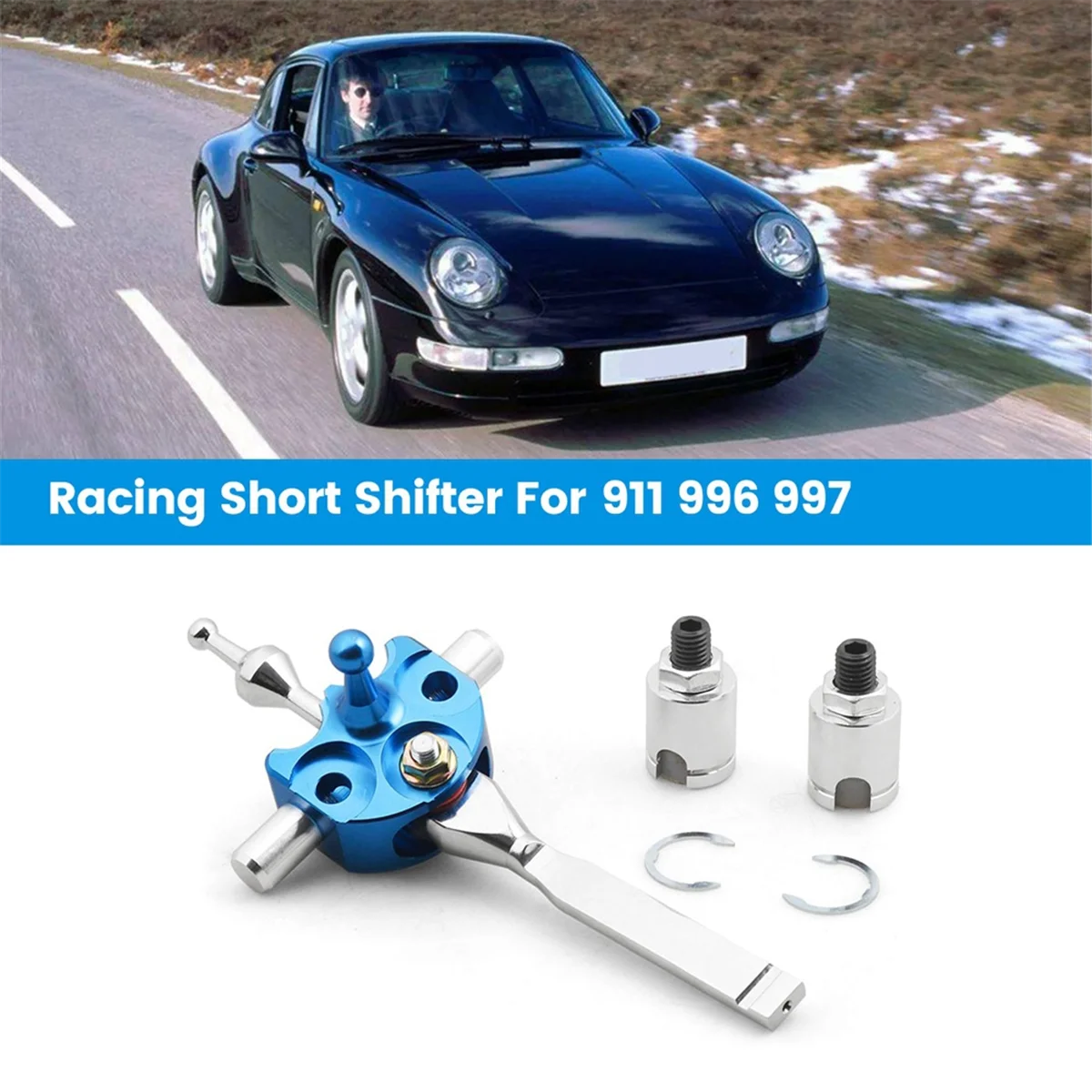 Автомобильный гоночный короткий рычаг переключения передач для Porsche 911 996 997 Turbo AWD