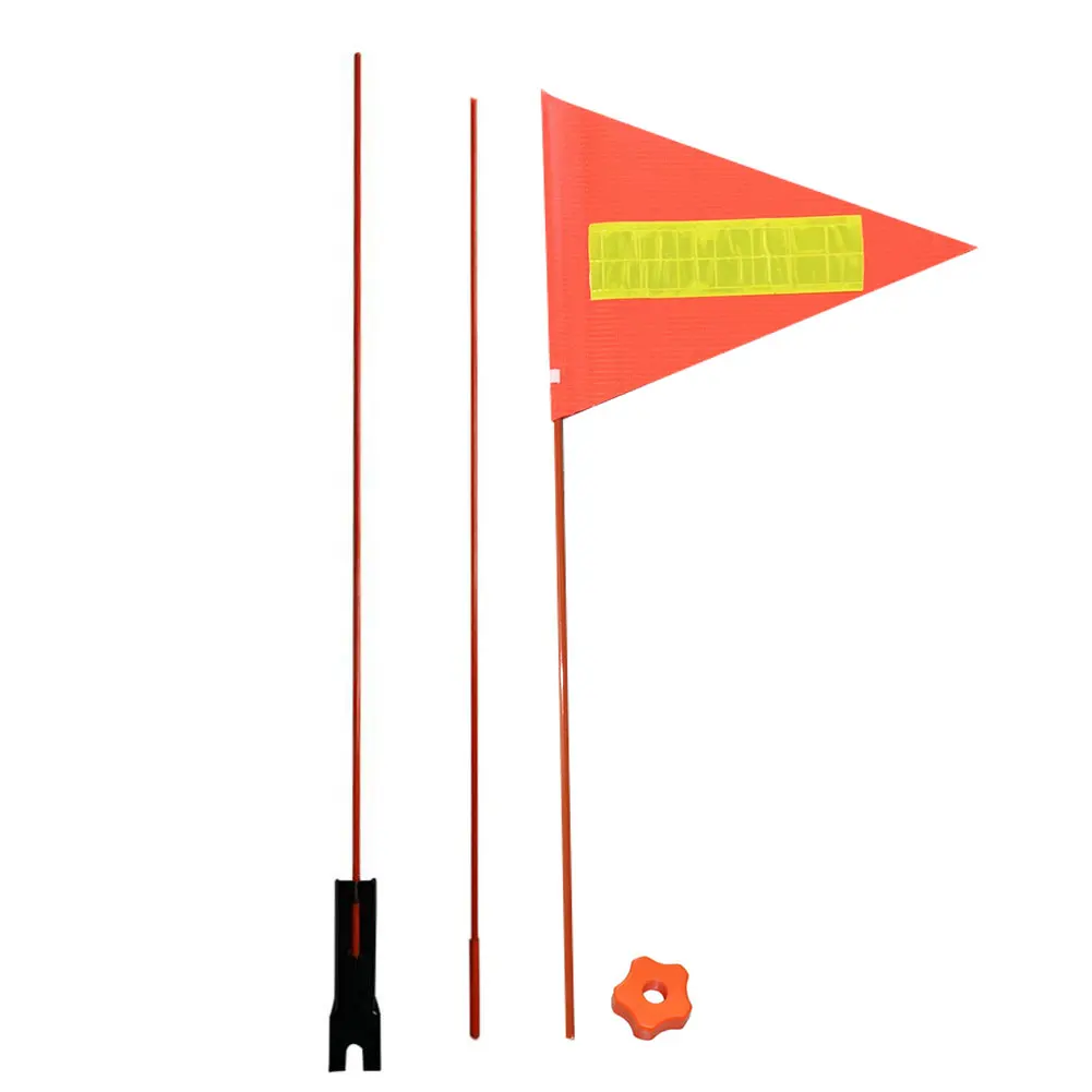 

Bicycle Safety Flag Boys Girls Bike Safety Triangular Flag With Mounting Bracket For Children Cycling Reflective Flag Bike Parts
