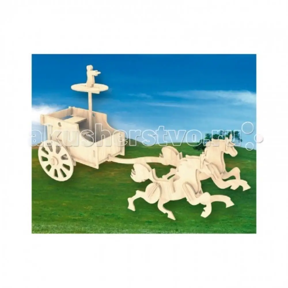 Мир деревянных игрушек Сборная модель Боевая колесница |