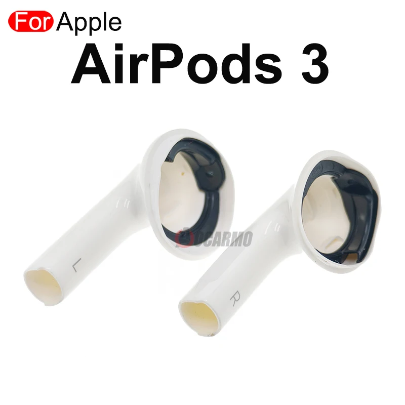 Aocarmo для Apple AirPods 3 Нижняя оболочка наушников корпус с верхней сеткой черное