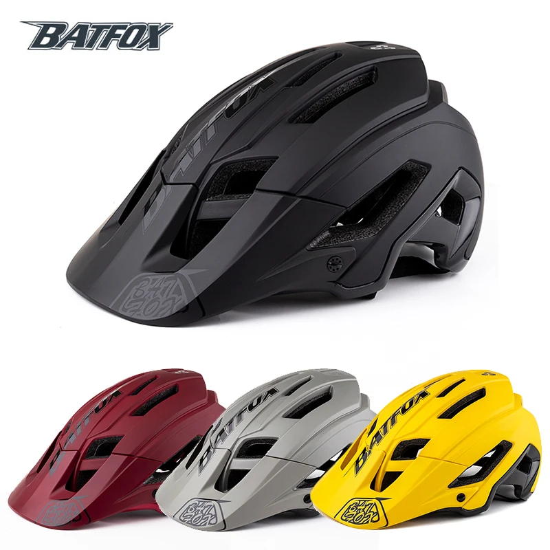 

BATFOX helmet cycling MTB bicycle helmets men women Integrally-molded Mountain Road Cycling Bike helmet casco bicicleta