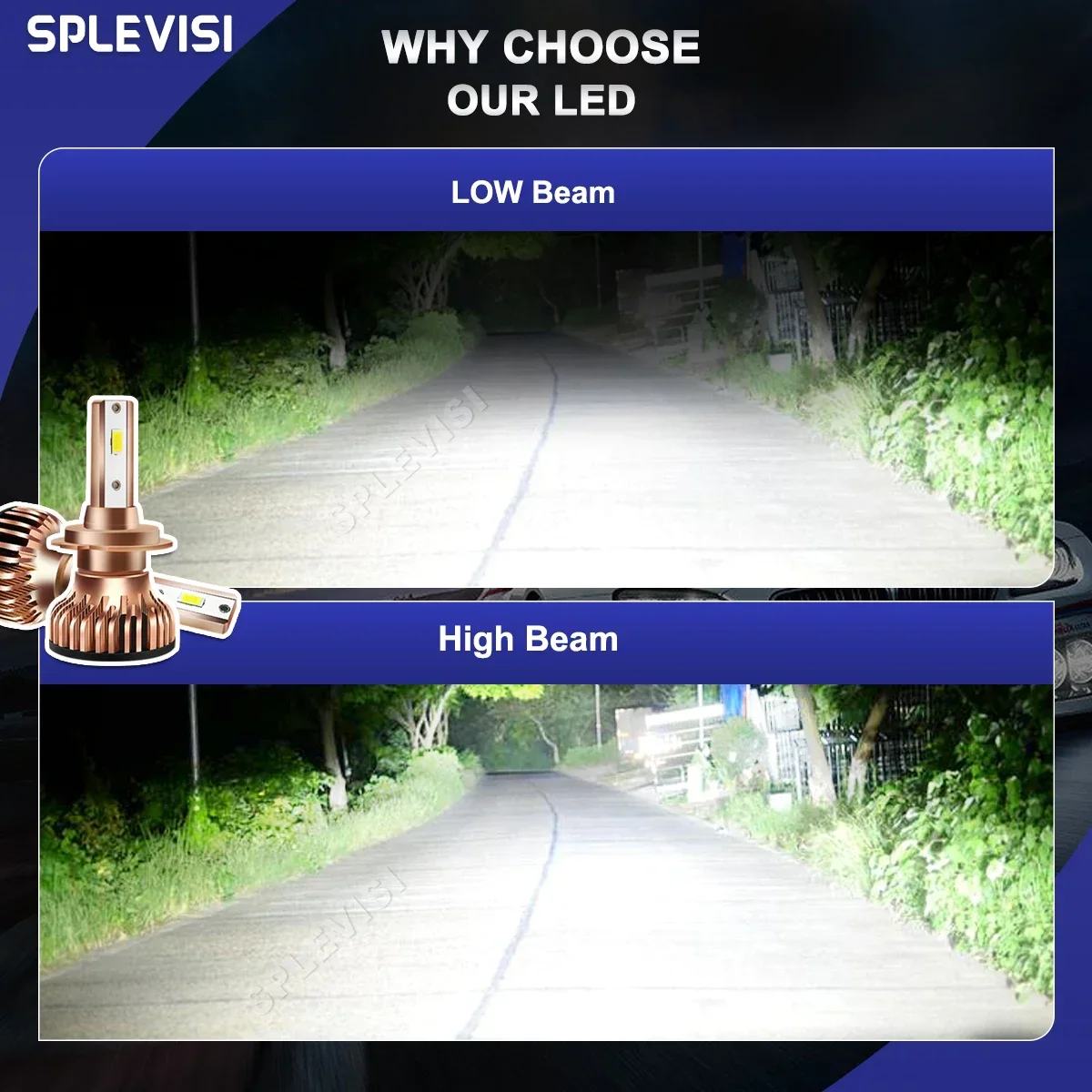 Рисунок 2 - Светодиодная автомобильная лампа дневного света