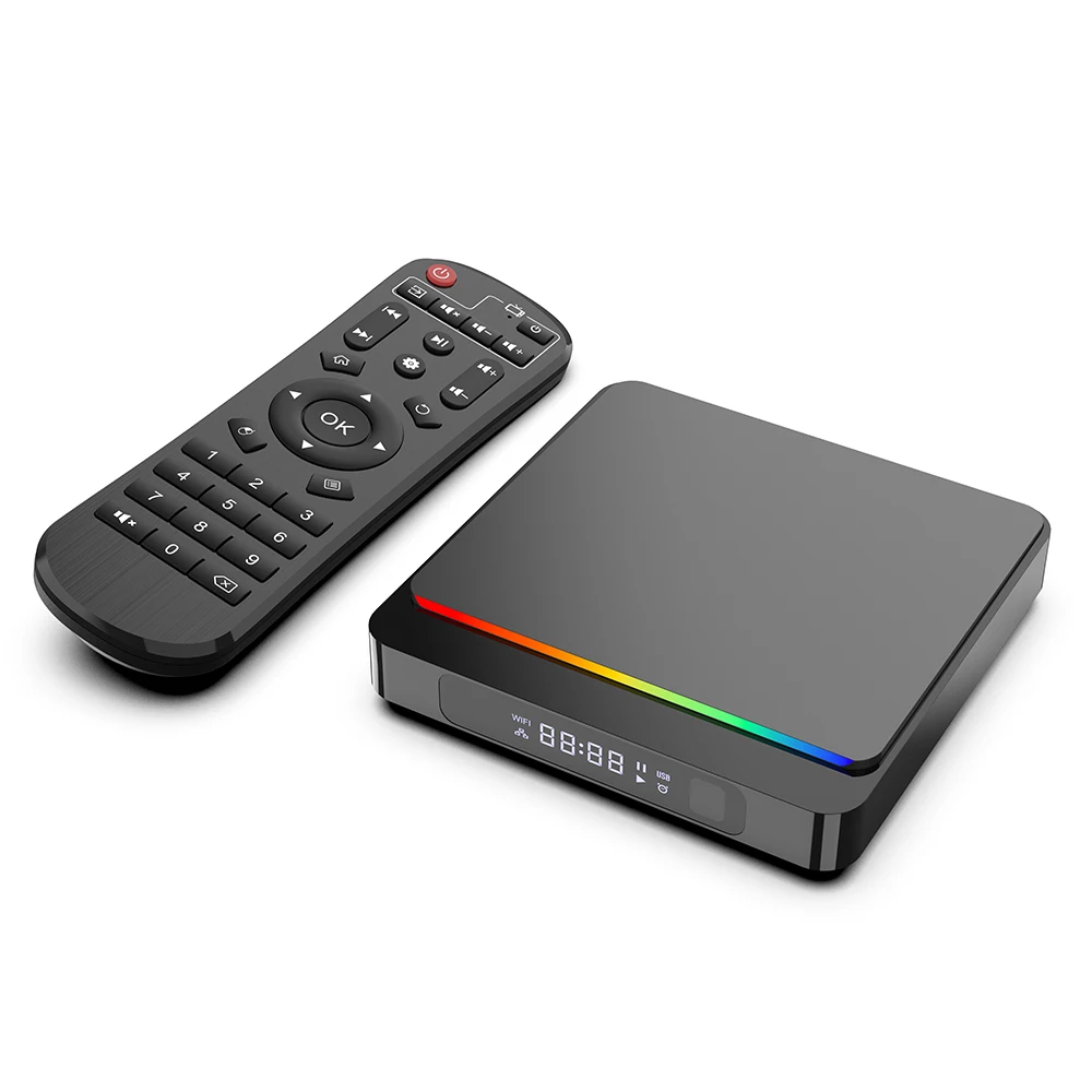 Купи New S905X4 Set Top Box 8k Video Decode Private Casing X3 Pro 4gb/32gb Android 10.0 2.4/5g Wifi AC Support AV1 Codec 4k HD Tv Box за 5,437 рублей в магазине AliExpress