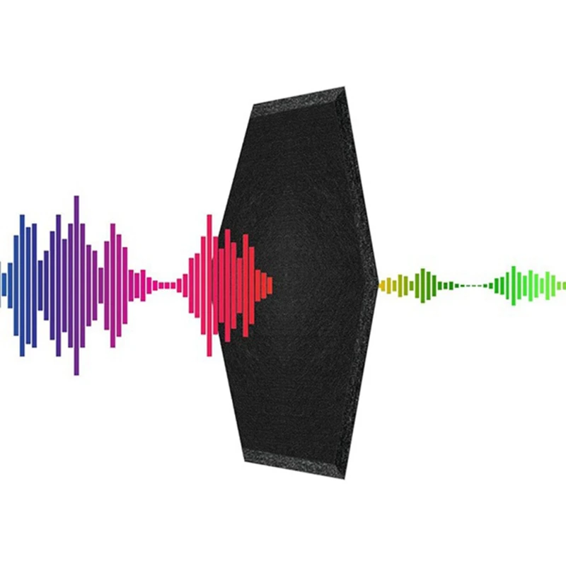 

18 Pack Acoustic Panels Sound Proof Padding,Hexagon Sound Dampening Panels,for Wall Decor,Studio Acoustic Treatment