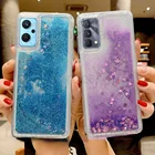 Блестящий силиконовый чехол для Realme 9i C21Y C25Y C11 C15 6i 5i Dynamic Liquid Cover OPPO A16S A16 A12S A15 S A31 A53S A54S A55 Capa