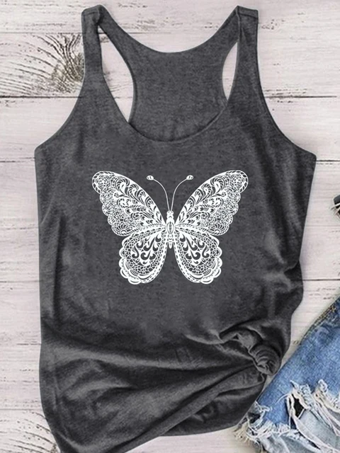 Sleeveless Loose Summer Tank Top t 5