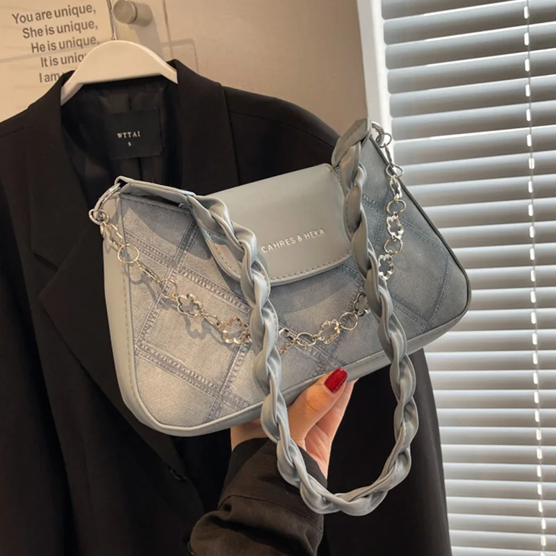 Трендовые дизайнерские сумки для женщин 2023 винтажная сумка через плечо из