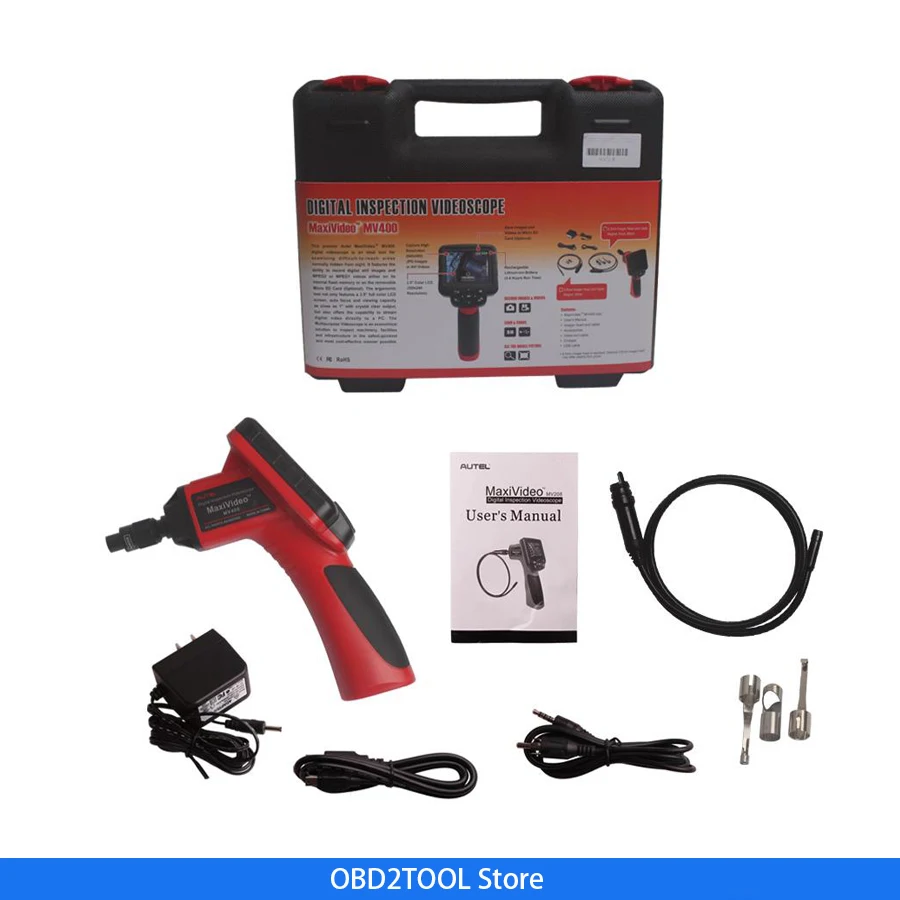 

Free Shipping Autel MaxiVideo MV400 Digital Videoscope MV400 with 8.5mm Diameter Imager Head Inspection MaxiVideo MV400 Tool