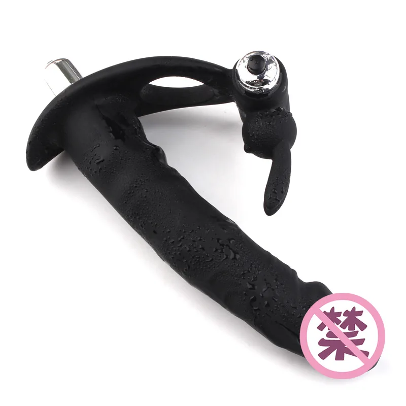 Двойное кольцо вибкольцо мужское с кольцом на пенис в маске пары мужа и жены |