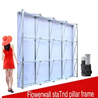 aluminum advertisement signature showing flower stand wedding backdrops stand decoration photo studio wall folding frame props