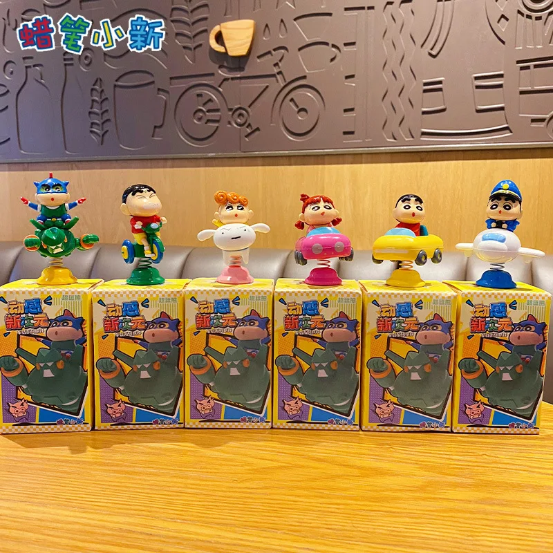 Фото Bandai новый карандаш Шин-Чан аниме фигурки динамические новые измерения серии автомобиль с центральным управлением орнамент мультфильм детские игрушки подарок фанатам №2
