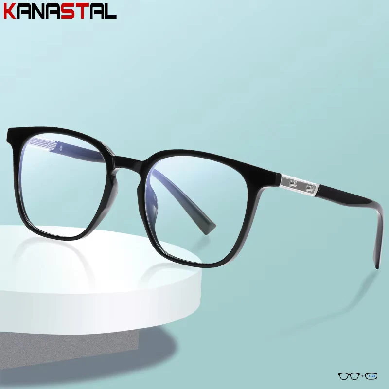 Мужские очки для чтения по рецепту CR39 оптика линзы близорукости женские с