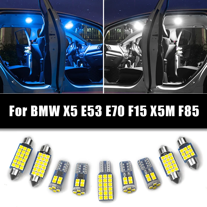 Автомобильные светодиодные лампы для BMW X5 E53 E70 F15 X5M F85 12 В |