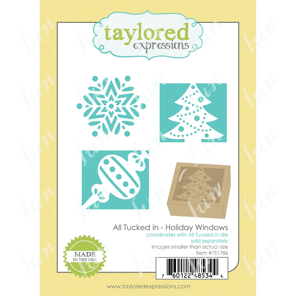 

Christmas Holiday Windows Metal Cutting Dies for Diy Craft Making Greeting Card Scrapbooking Decoration Molds Embossing