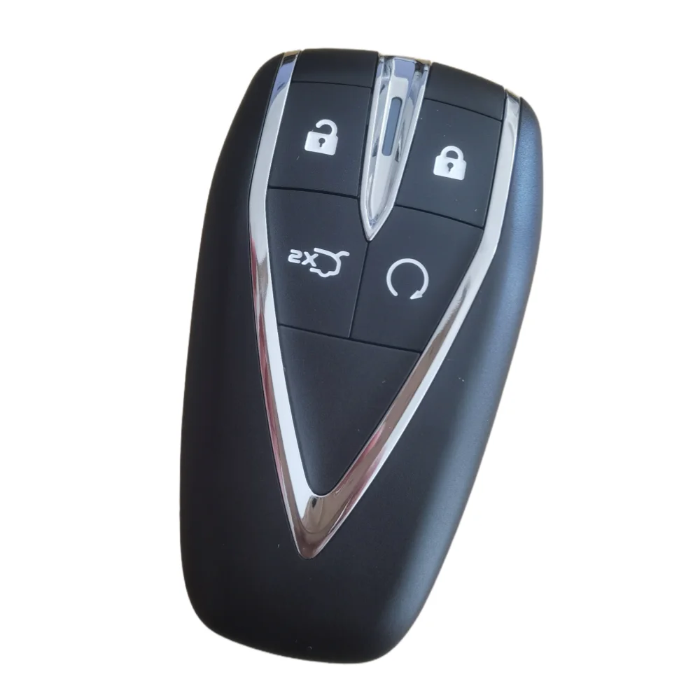 3/4/5 кнопок, автомобильный дистанционный смарт-карта, замена ключа для Changan CS35Plus CS75Plus с необрезанным лезвием аварийного ключа