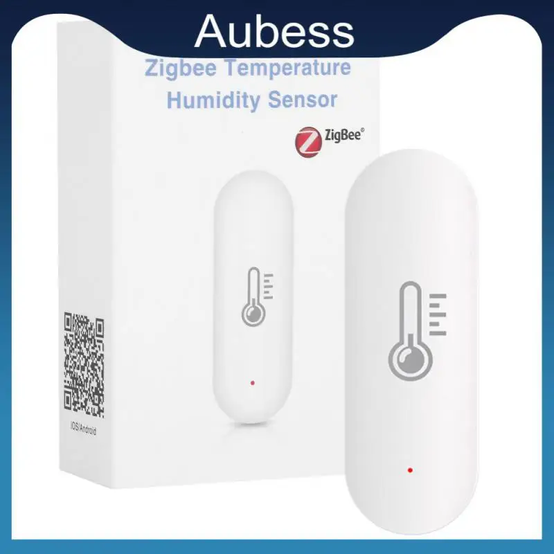 

Smart Life Tuya App Thermometer Detector Smart Life Temperature Humidity Sensor Battery Powered Hygrometer Smart Home Security
