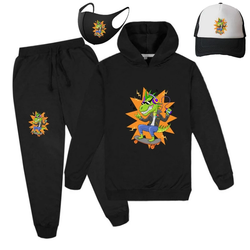 

New Children's Clothing Outdoor Sportswear Sweater Four Piece Sweater Set Baby Girl Clothes Boys Clothes girl clothes