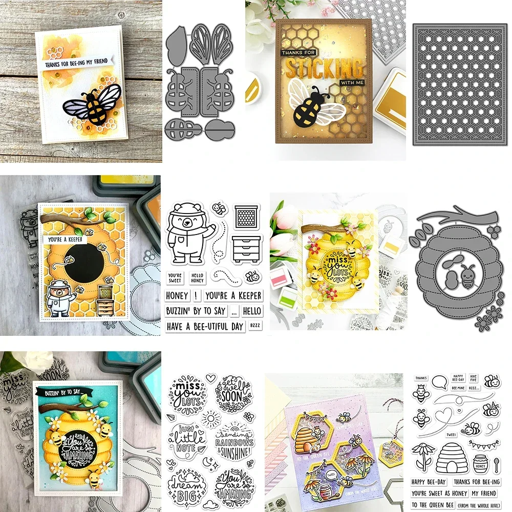 Украшенные штампы для штамповки и резки скрапбукинга Bricolage. Необычные рисунки