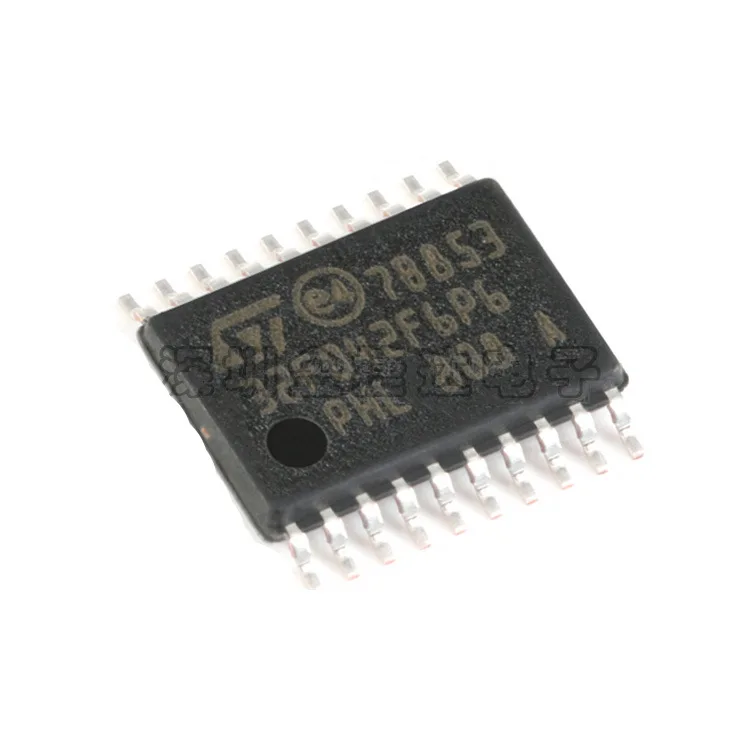 

New original STM32F042F6P6 TSSOP-20 ARM Cortex-M0 32-bit microcontroller MCU