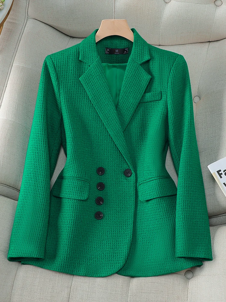 

Женский Повседневный Блейзер, Женский оранжевый, зеленый, черный однобортный пиджак с длинным рукавом и пуговицами, пальто для осени и зимы