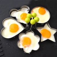 omelette mold omelette decoration omelette pancake cooking love shape tool kitchen accessories tool 432 stainless steel metal