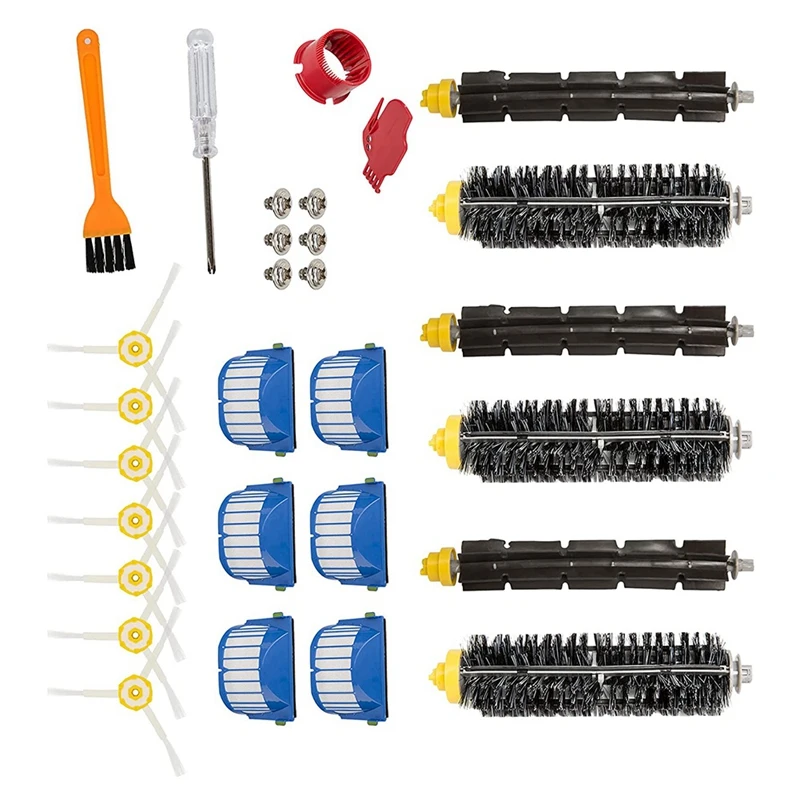 

For Irobot Roomba 630/650/760/770/780 Vacuum Cleaner Spare Parts Accessories Main Brush Side Brush Hepa Filter