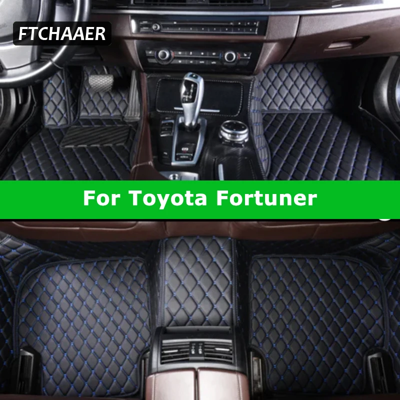 FTCHAAER изготовленные на заказ автомобильные коврики для Toyota Fortuner ковры аксессуары