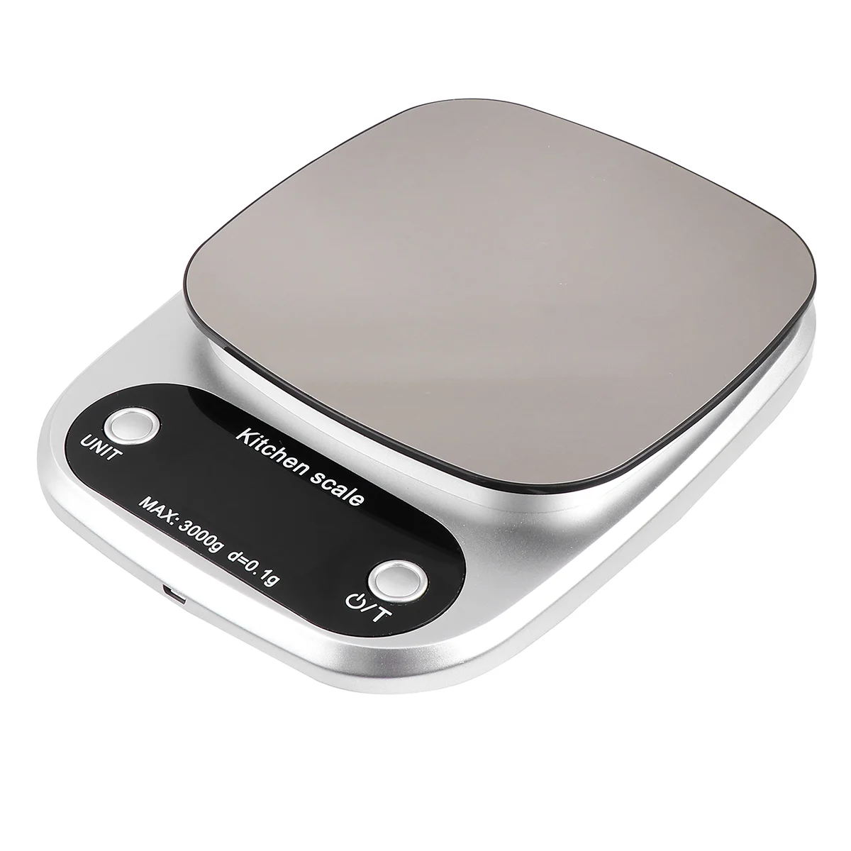 

1 шт., кухонные весы из нержавеющей стали с ЖК-дисплеем