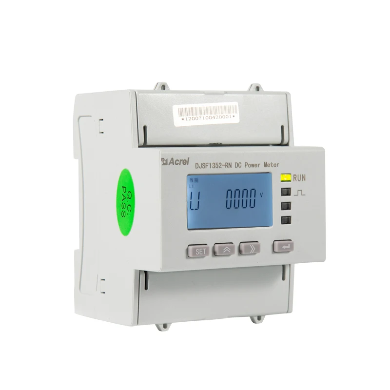 

ACREL DJSF1352-RN 1000V dc energy meter use shunt or hall sensor access suitable for EV charger pile