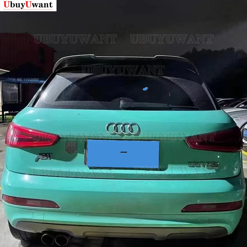 

Используется для Audi Q3 2012-2018 лет, высококачественный декоративный спойлер из АБС-пластика на крышу заднего крыша