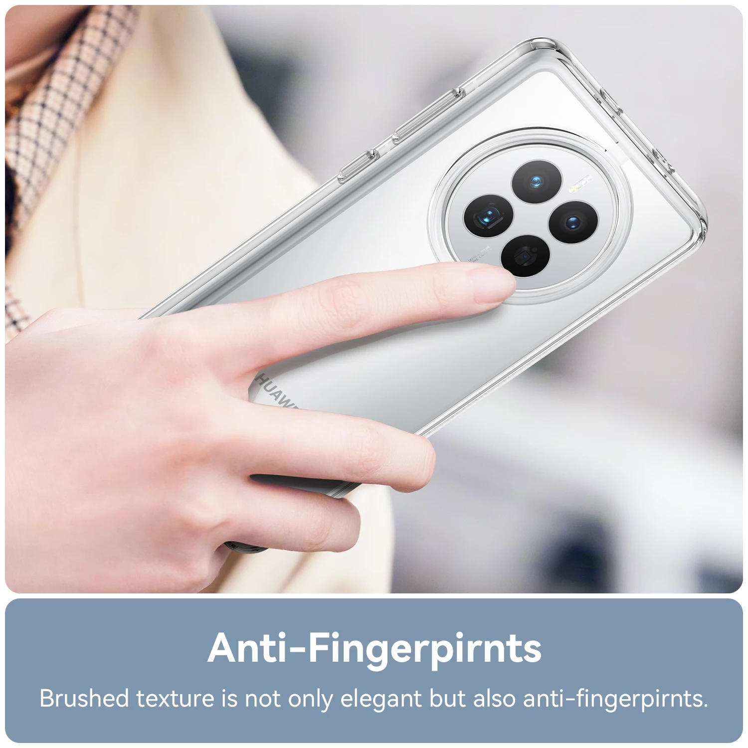 For Huawei Mate 50E Clear Case Huawei Mate 50E Cover Coque Fundas Translucent Shockproof Phone Bumper Huawei Mate 50E