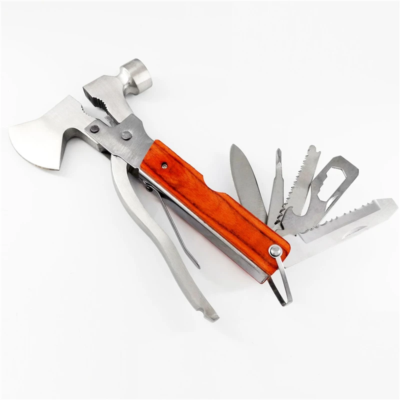

Multifunctional Hammer Pocketknife Pliers Multitool Claw Hammer Stainless Steel Tool For Outdoor Survival Camping Hunting Hiking
