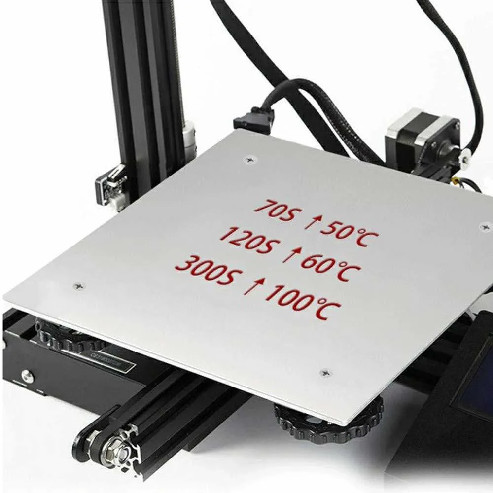 Детали для 3D-принтера Creality Ender-3/Ender-3 V2/Ender-3 V2 Neo Hotbed 235 × 3 мм 24 В | Компьютеры и офис
