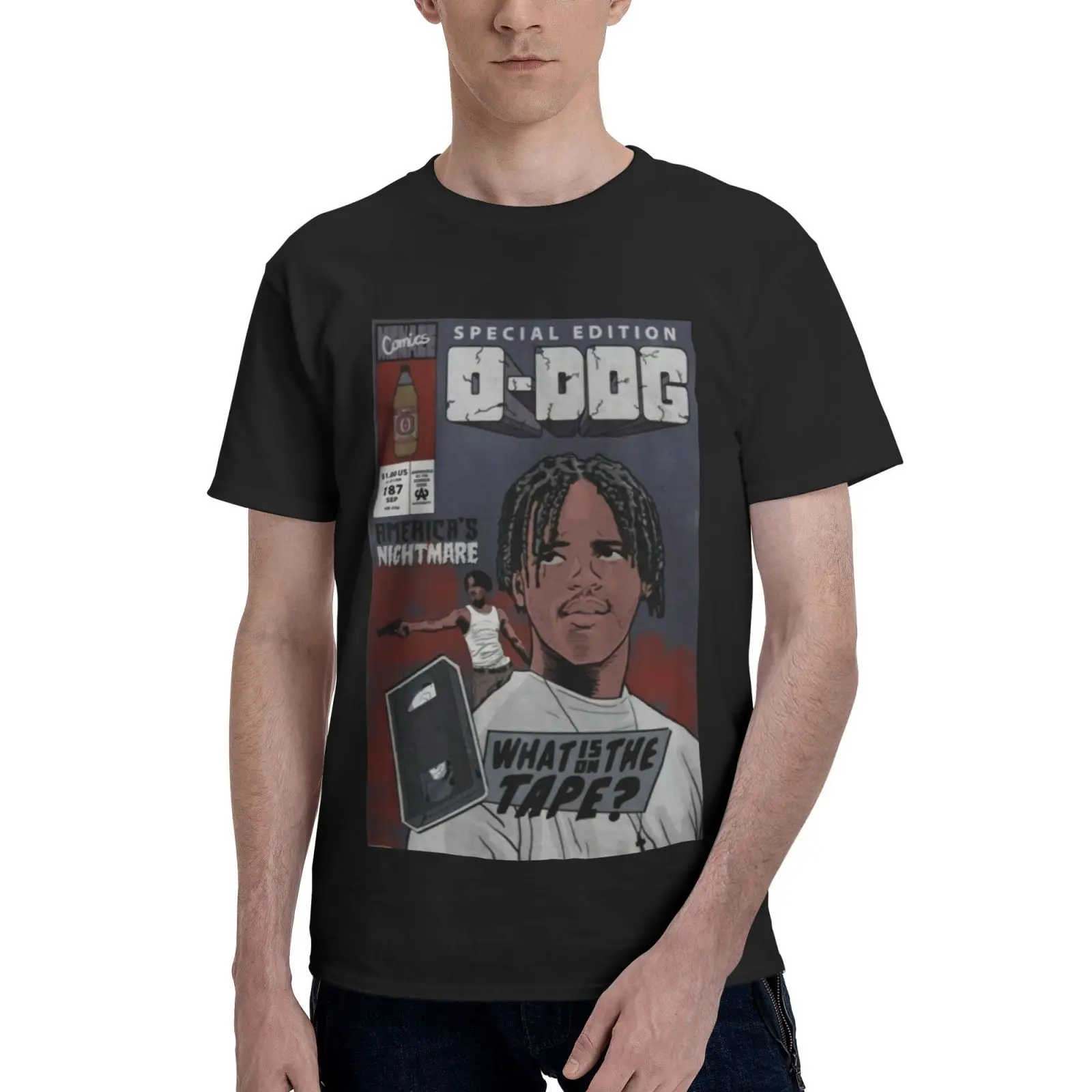 

Футболка мужская оверсайз с надписью «О-дог»