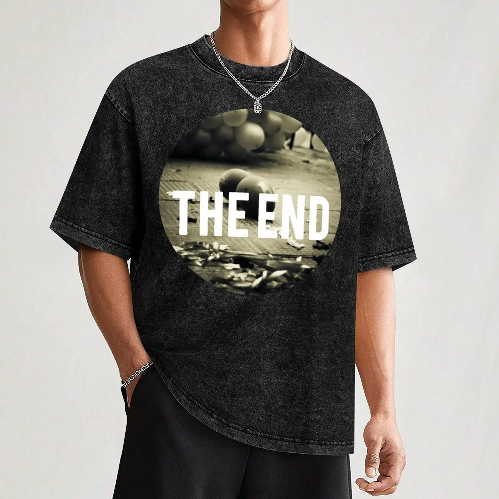 Fim футболка аниме Эстетическая одежда летний топ мужская