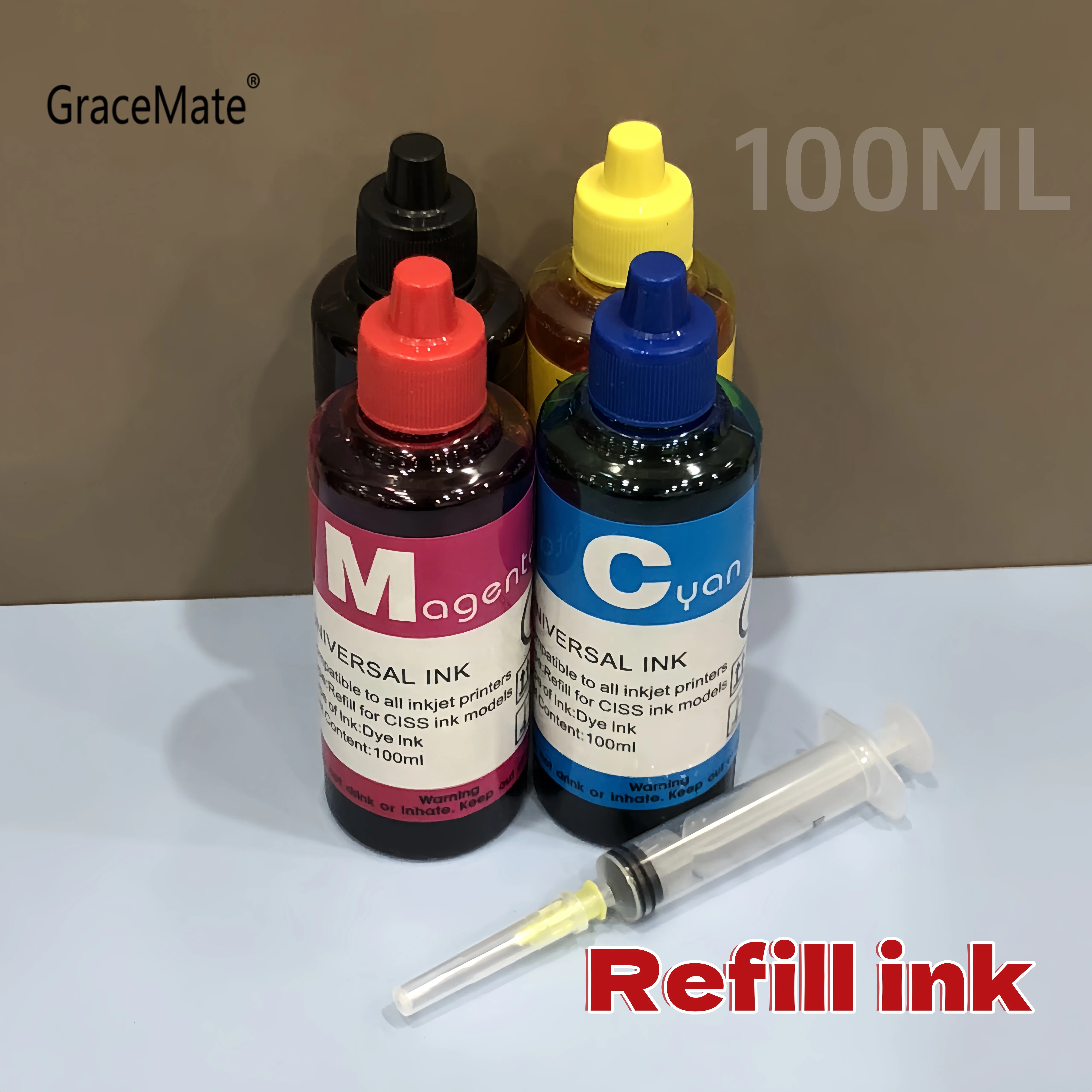 Фото Совместимость с принтером Canon Pixma MG3050 2550 2450 2550S 2950 MX495 чернила PG545 CL546, наборы чернил для заправки картриджей Pg545 Cl546 №1