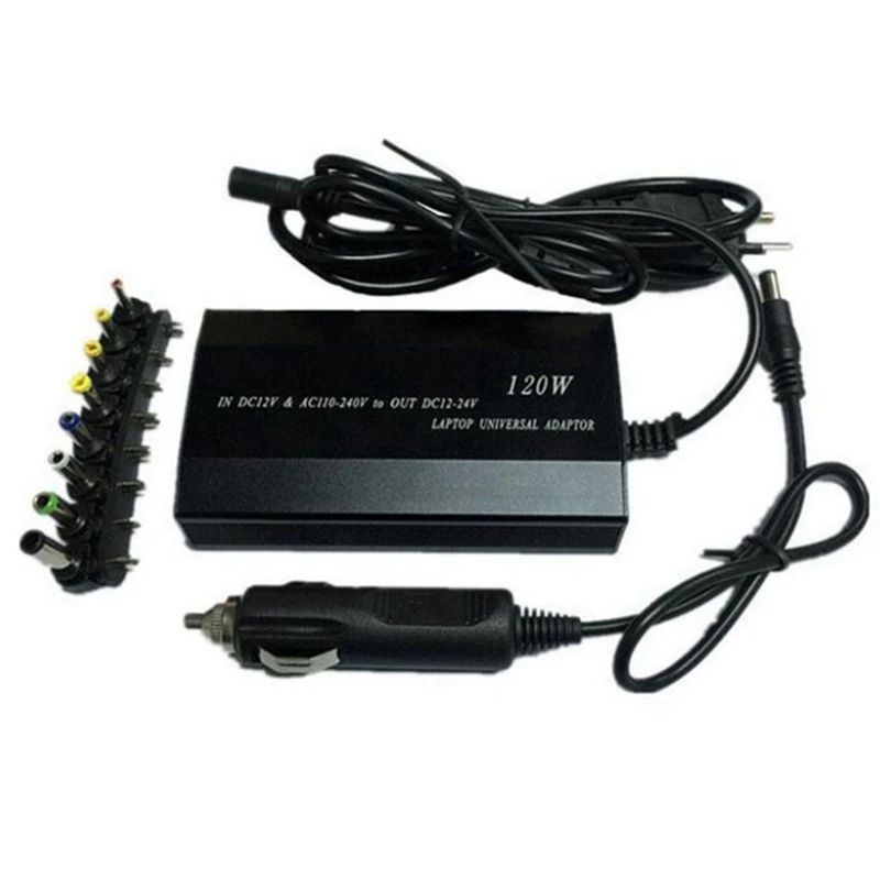 

Car Charger Universal Power Adapter Power Notebook, Multifunctional Power Adapter Universal Charger EU Plug