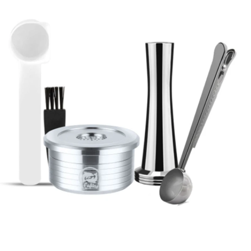 

5PCS For Delta Q In Coffee Filters Stainless Steel Reusable Coffee Capsule Accessories