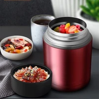 large capacity 800ml1000ml thermos lunch box portable stainless steel food soup containers vacuum flasks thermocup