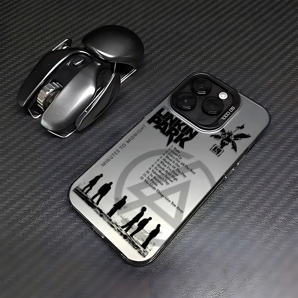 Фото Чехол для телефона Linkin Park, the music dream team, для iPhone 17 16 15 14 13 12 11 mini Pro Max X XR XSMAX 8 Air Plus, матовый, противоударный №4
