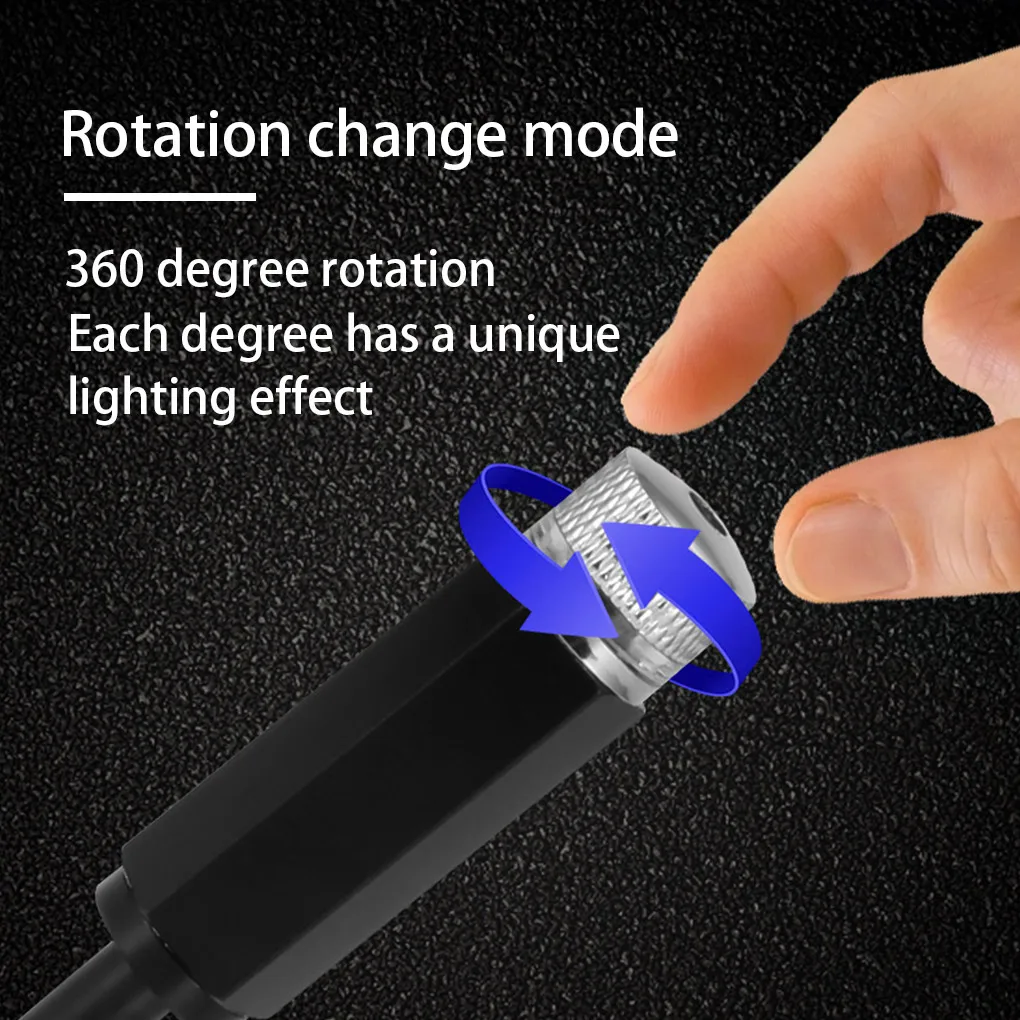 Проекция на крышу автомобиля проекционная лампа USB звездная атмосферная для Audi A4