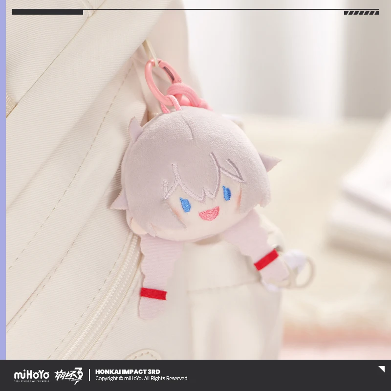 Фото Honkai Impact 3, брелок для сумки, подвеска Kiana Raiden Mei Bronya Rand, фигурки героев, модель Elysia Q-версия, серия Wish Group, оригинал №3