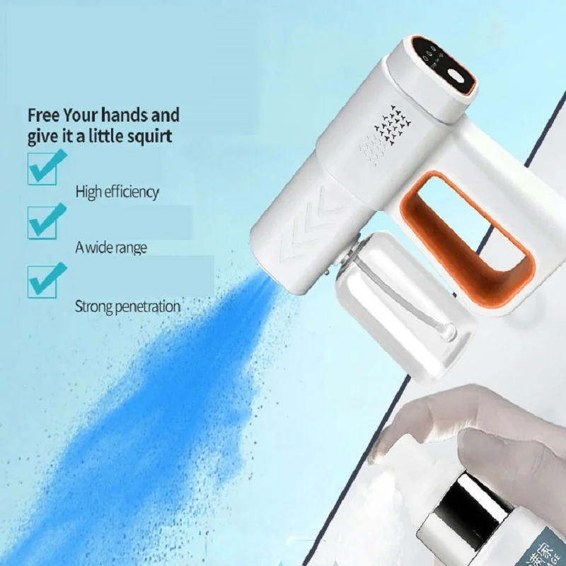 Профессиональный ручной Электрический нано-распылитель 380 мл беспроводной
