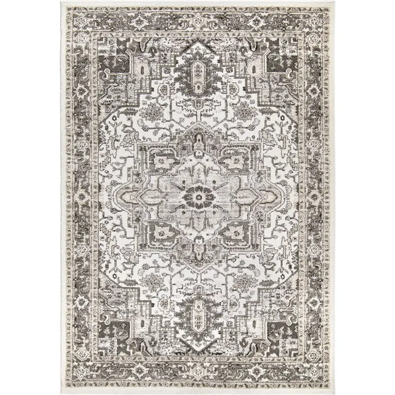 

Lone Star Belle, Traditional, Medallion, Woven Area Rug, 5`3" x 7`6"