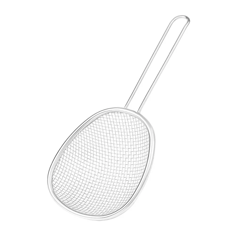 

Frying Mesh Skimmer Skimmer Spoon Fine Mesh Sieve Strainer Kitchen Deep Fryer Oil Skimming Spoon Drain