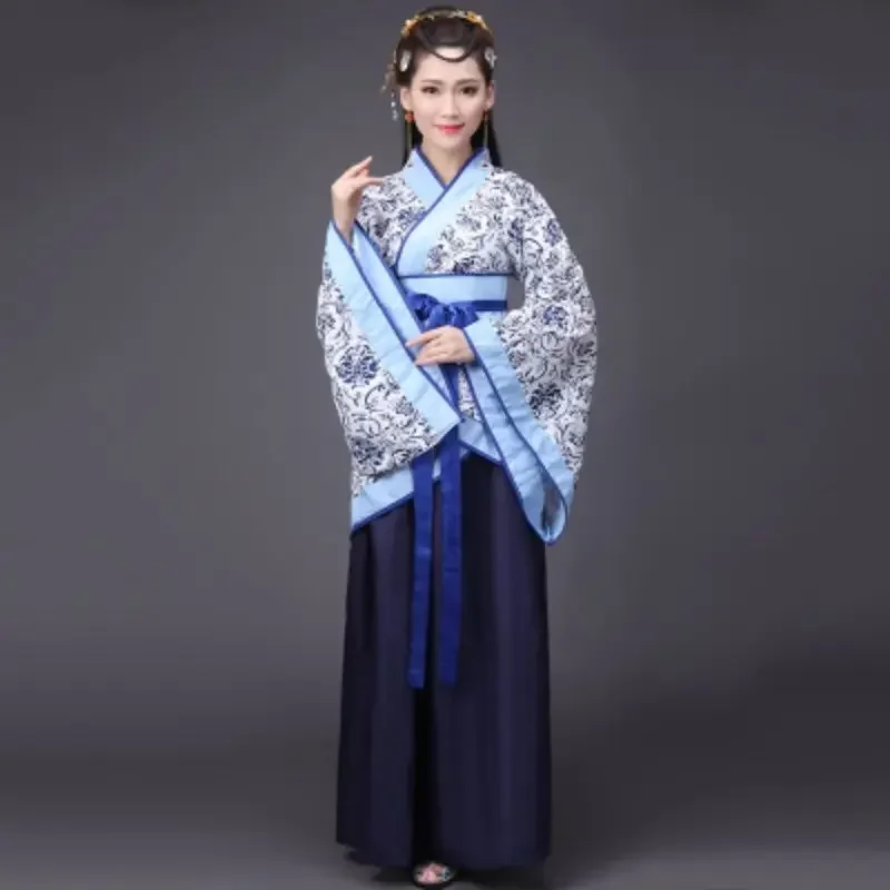 Nieuwe Aankomst Vrouwen Hanfu Jurk Hanbok китайский Танг династия представлений Косплей костум